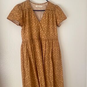 Christy Dawn - The Dawn Dress in biscotti cosmos floral